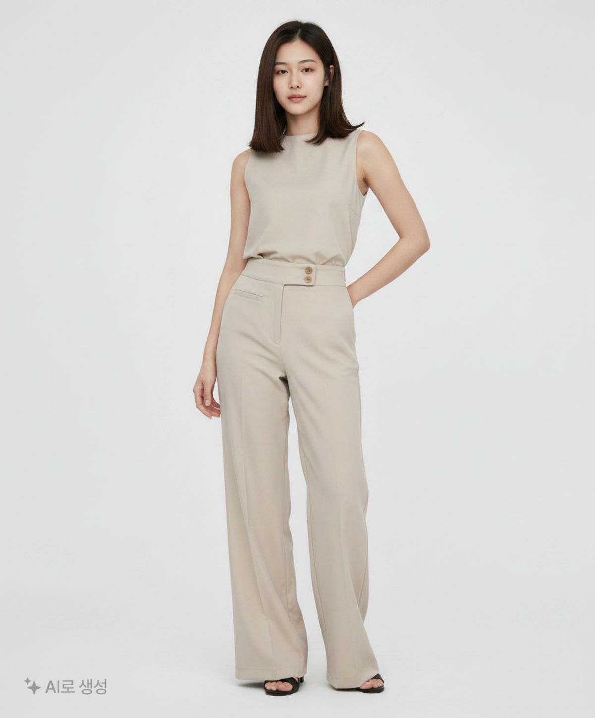 미쏘(MIXXO) 롱부츠컷 슬랙스 MIWTWB317G 28