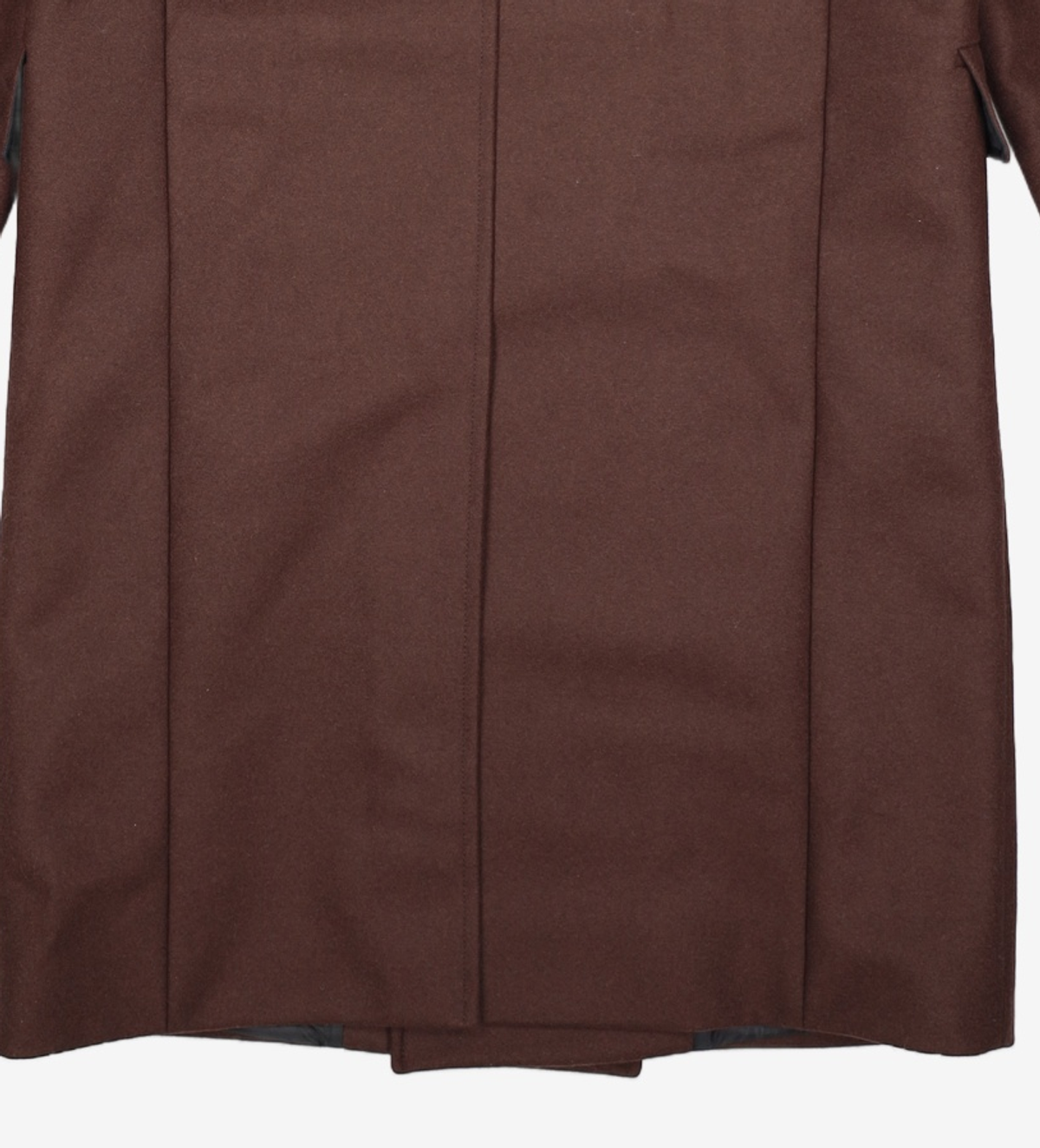 인사일런스(INSILENCE) [BLACK LABEL] PIEMONTESE 오피서 코트 DARK BROWN M