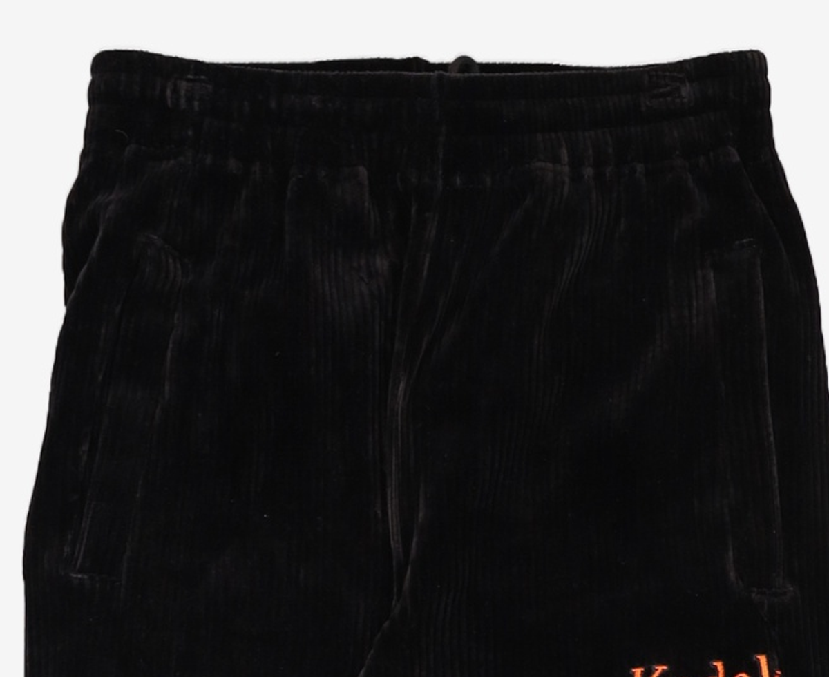 코닥(KODAK) 코다컬러 코듀로이 조거팬츠 BLACK S