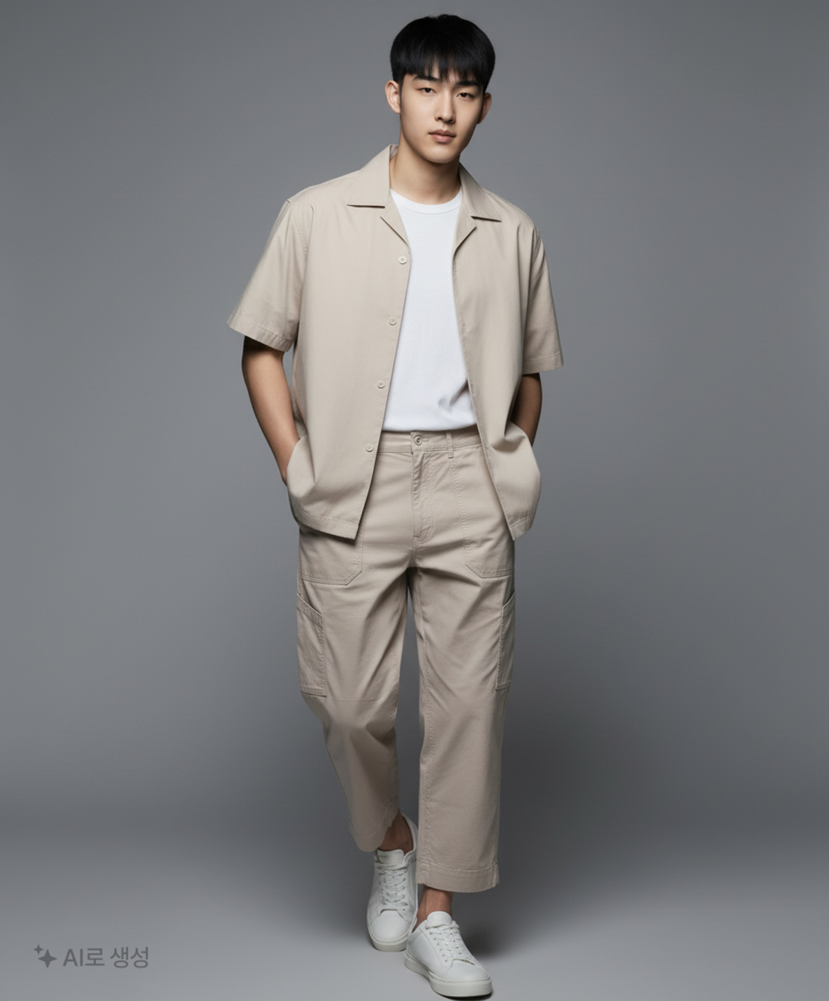 유니클로(UNIQLO) 코튼 팬츠 82