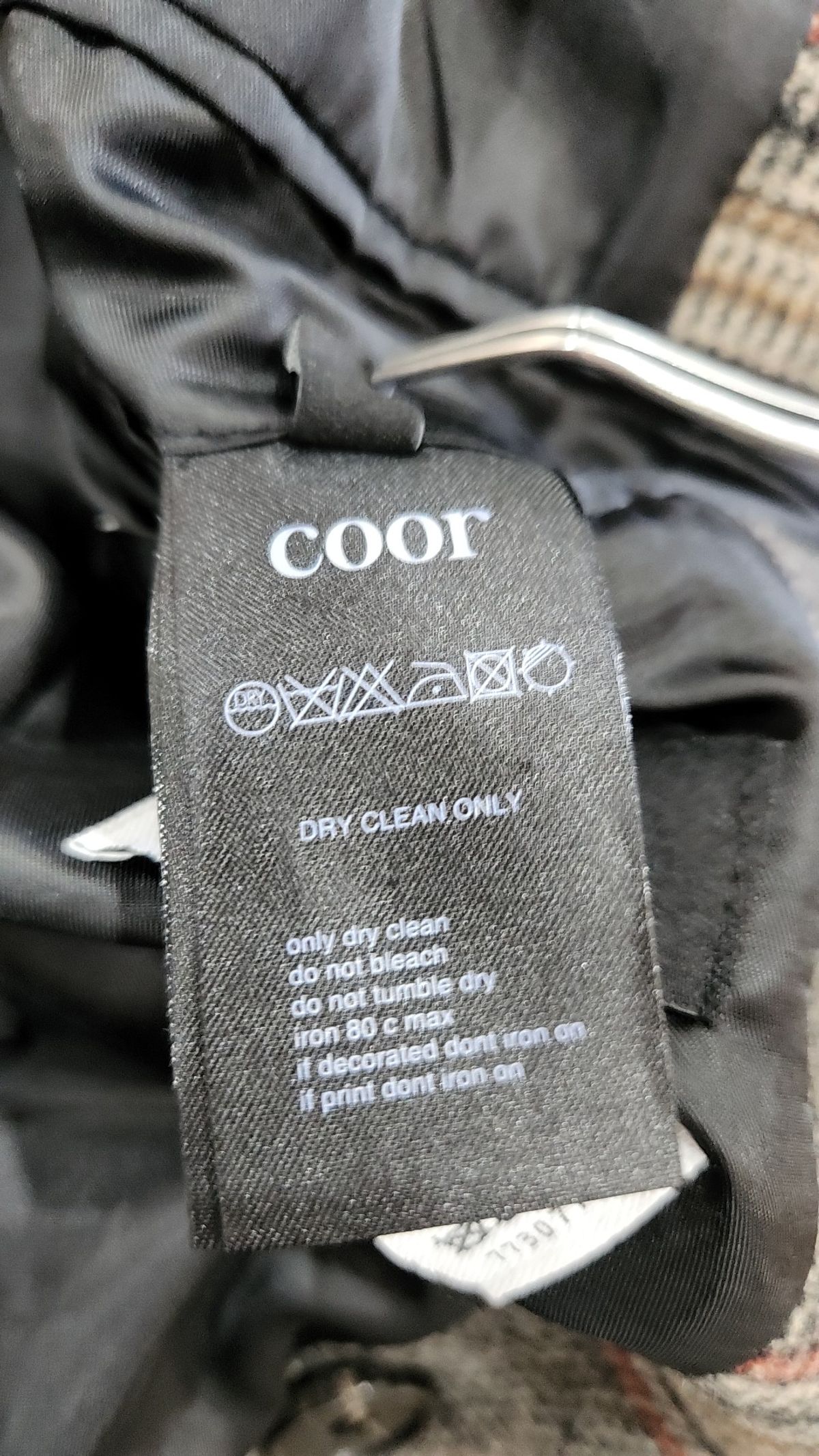 쿠어(COOR) 겨울 더블 코트 S