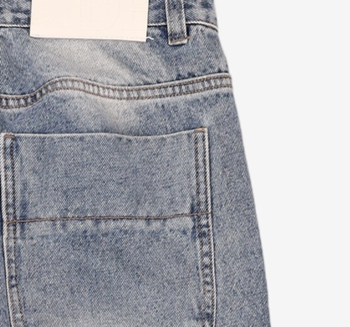 데케트(DECET) Mid Rise Wide Jeans DCPT027AshBlack 28