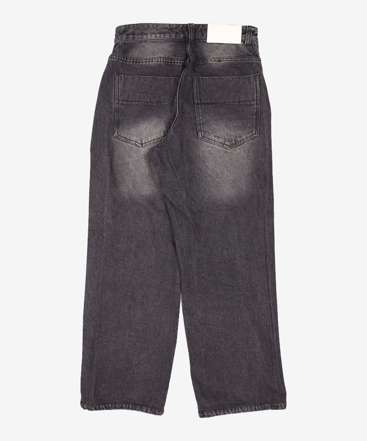 데케트(DECET) Mid Rise Wide Jeans DCPT027AshBlack 28