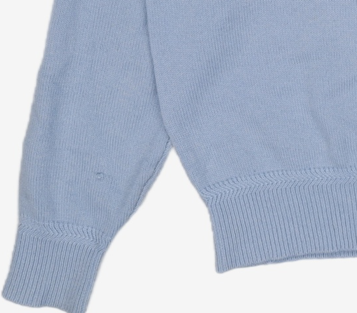 호이테(HEUTE) CASHMERE WOOL V NECK KNIT (BLUE) M