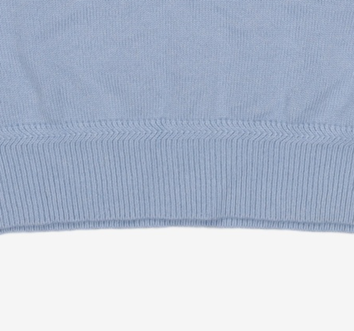 호이테(HEUTE) CASHMERE WOOL V NECK KNIT (BLUE) M