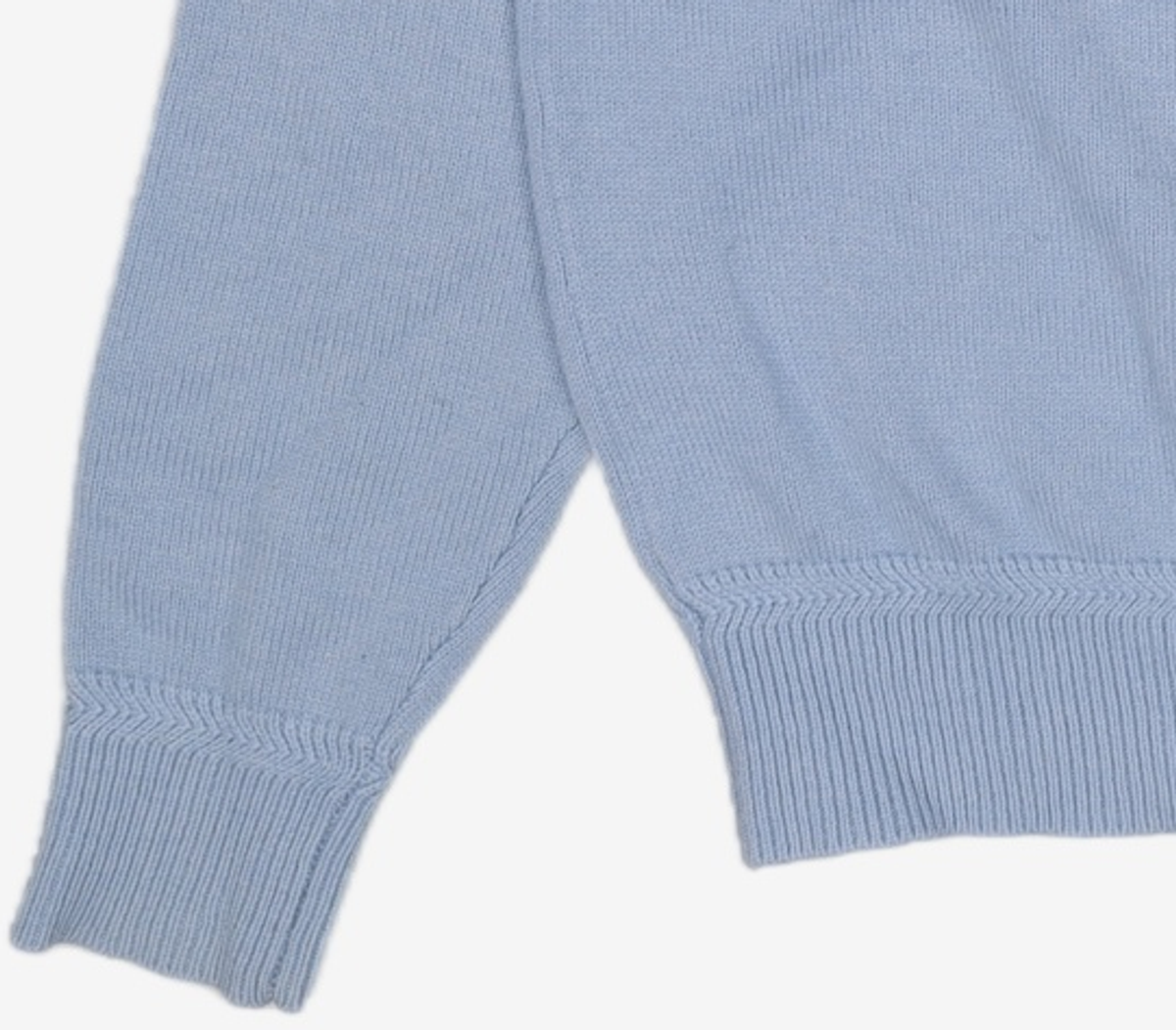 호이테(HEUTE) CASHMERE WOOL V NECK KNIT (BLUE) M