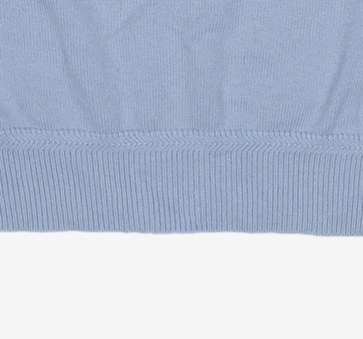 호이테(HEUTE) CASHMERE WOOL V NECK KNIT (BLUE) M