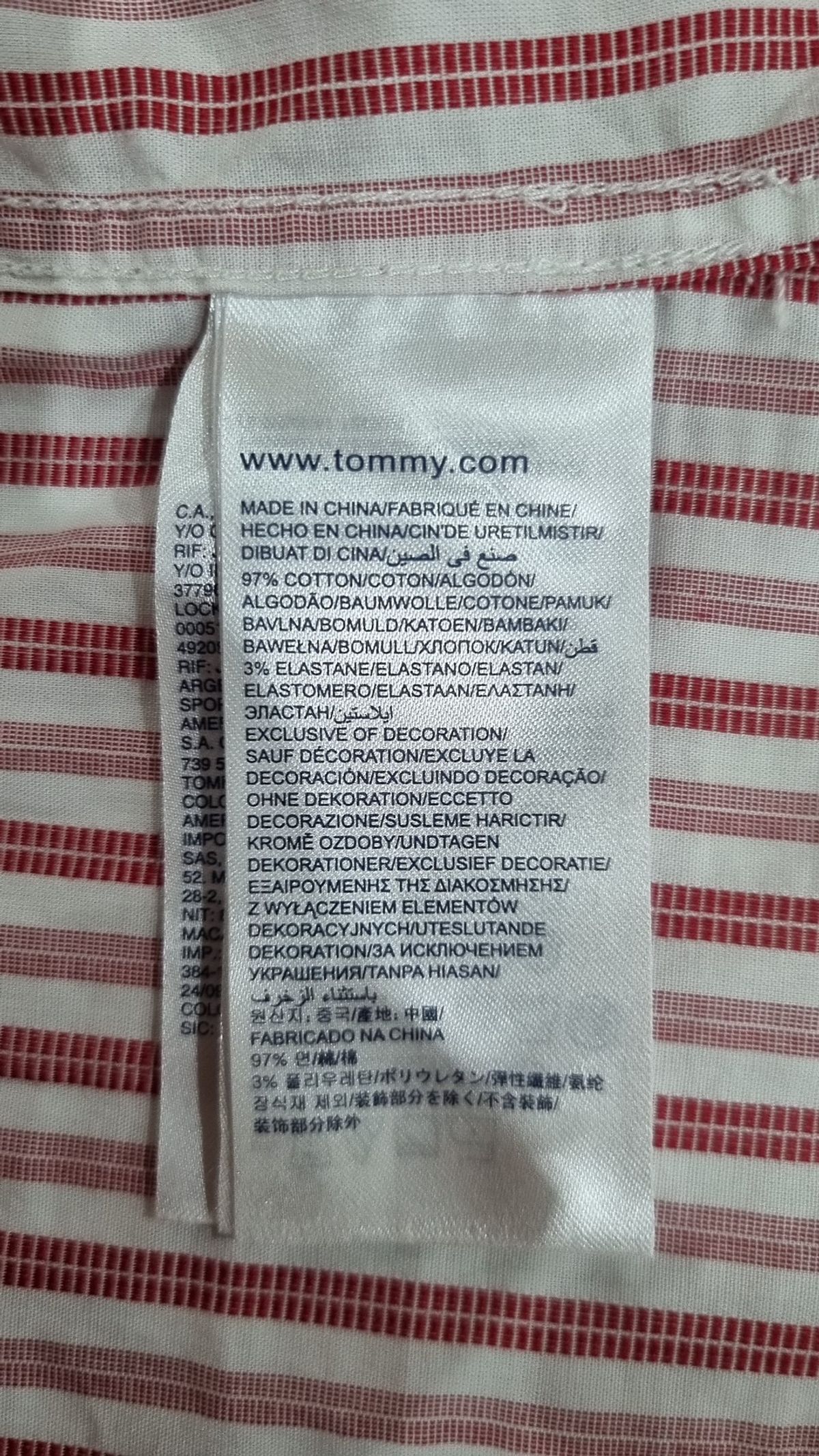 타미힐피거(TOMMY HILFIGER) 캐주얼 셔츠 XS