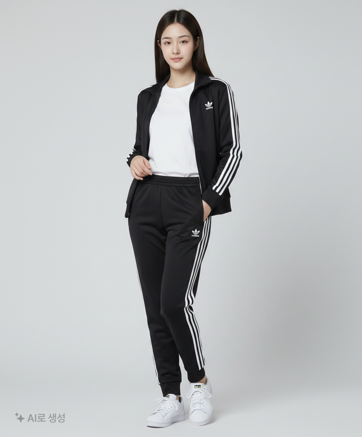 아디다스(ADIDAS) 슈퍼스타 트랙팬츠 - 블랙 / CW1275 XS