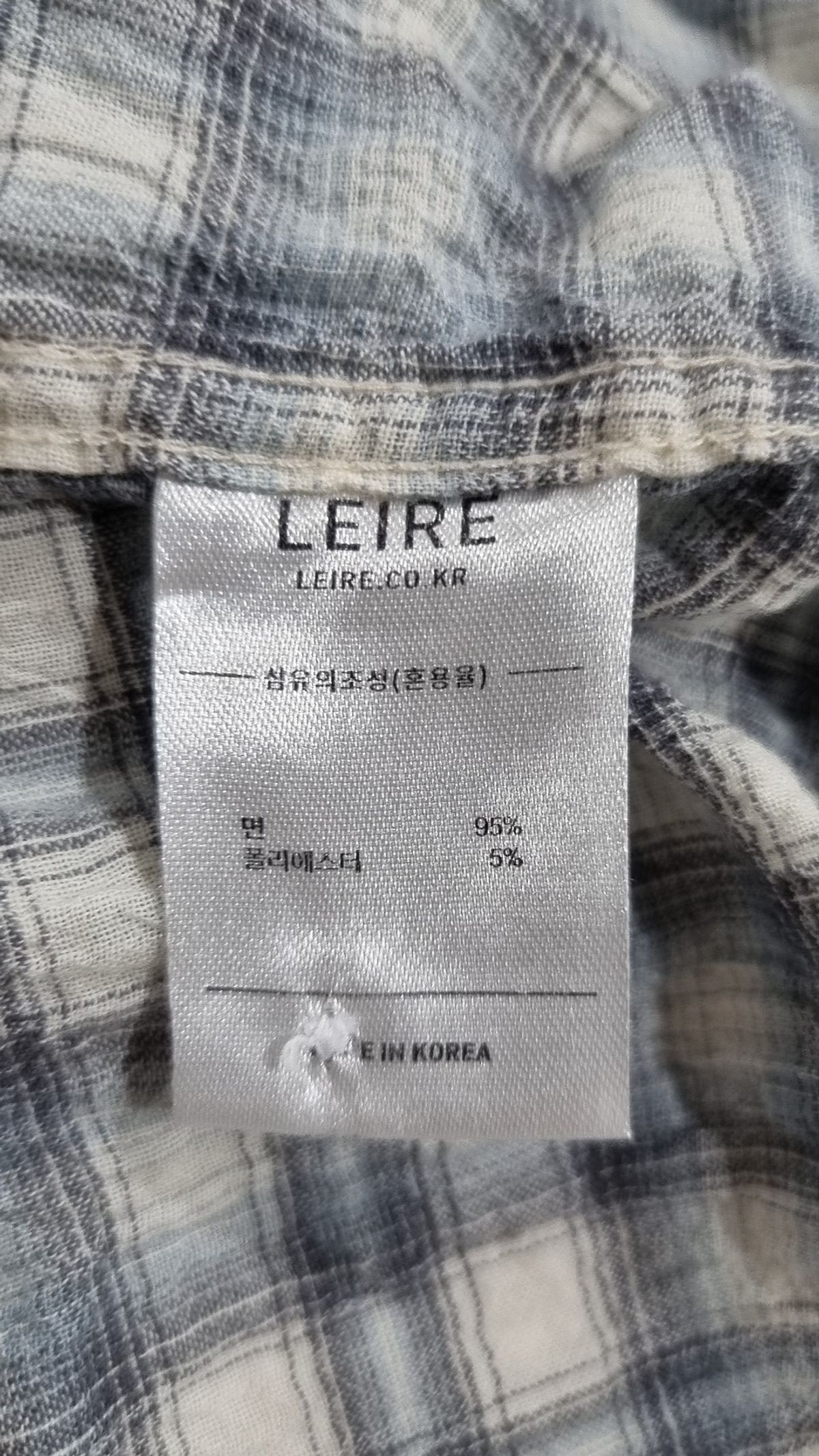 르아르(LEIRE) 캐주얼 셔츠 L