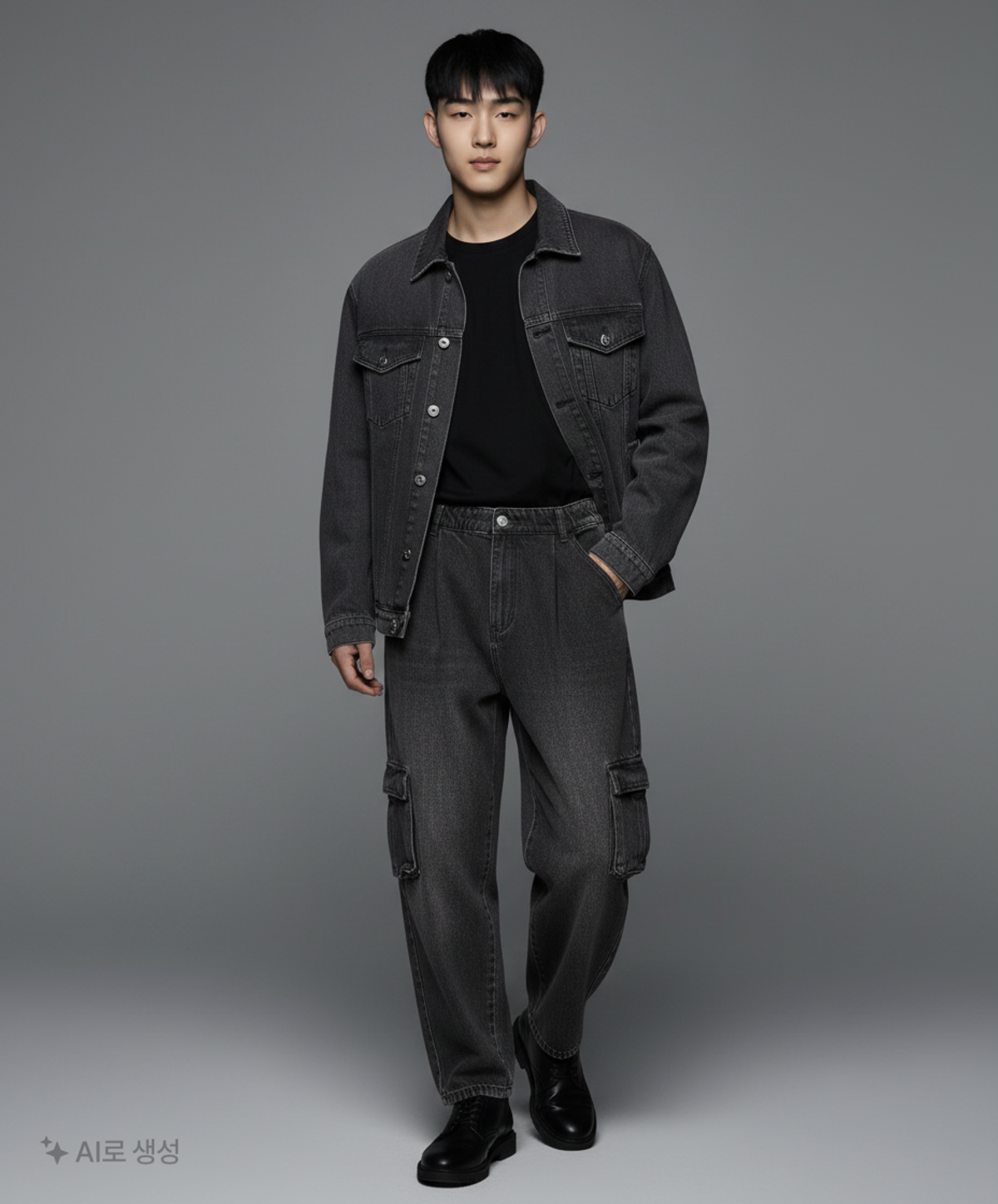엑스톤즈(XTONZ) 청/데님 팬츠 M