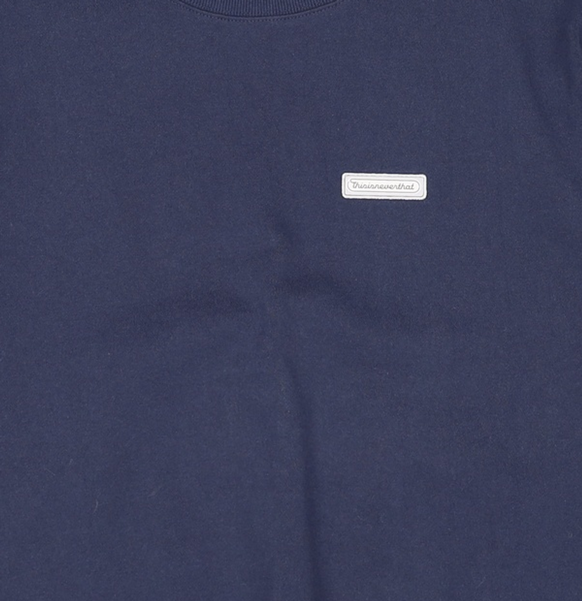 디스이즈네버댓(THISISNEVERTHAT) Script Label Crewneck Heather Grey XL