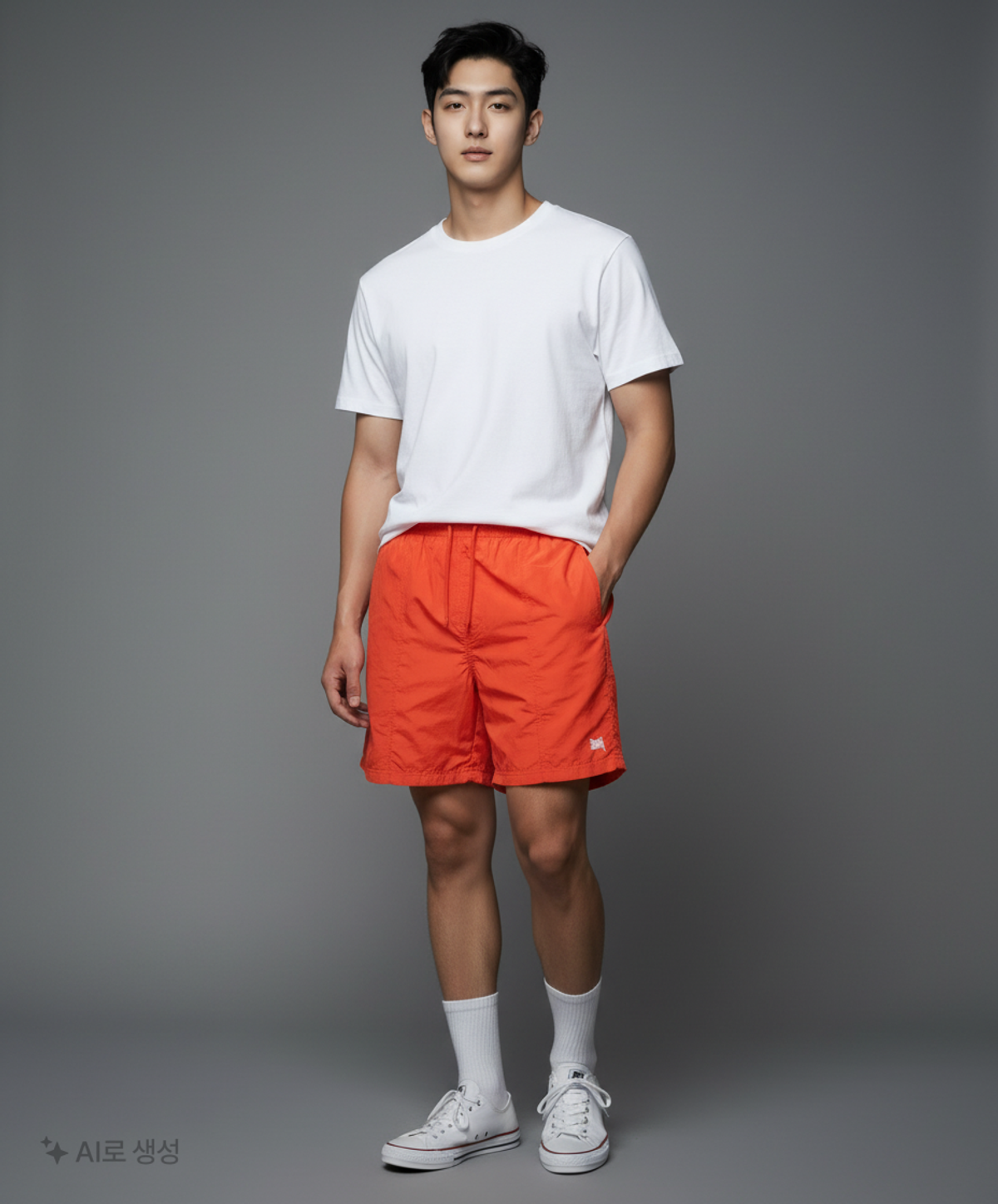 브라운브레스(BROWNBREATH) TAG RB SHORT PANTS - RED M