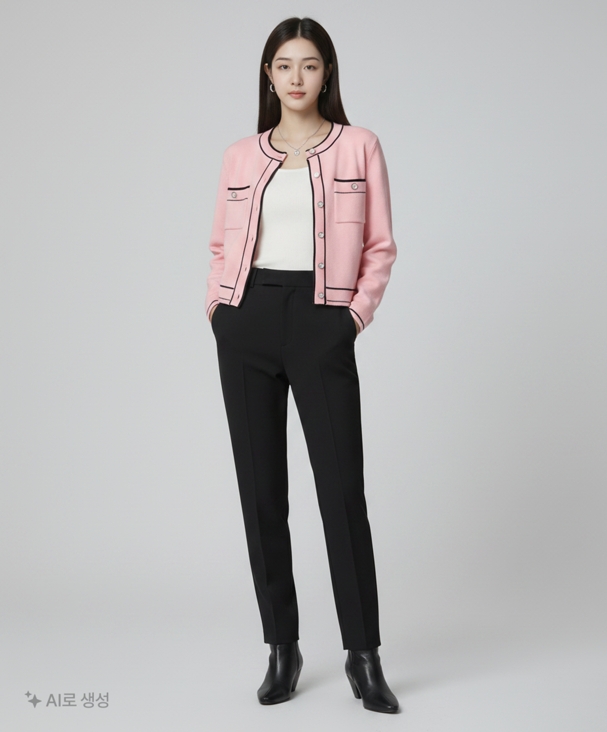룩캐스트(LOOKAST) 카디건 S