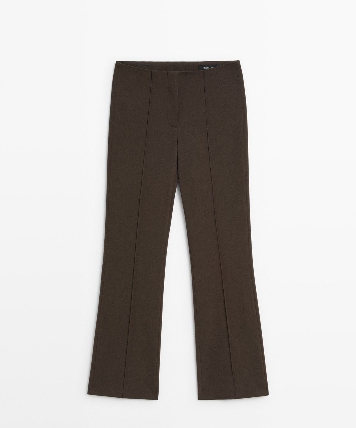 마시모두띠(MASSIMO DUTTI) 울 킥 플레어 팬츠