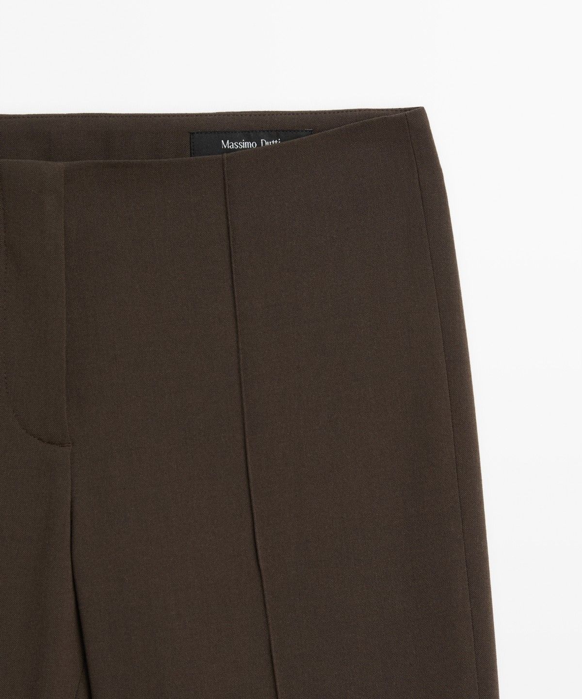 마시모두띠(MASSIMO DUTTI) 울 킥 플레어 팬츠