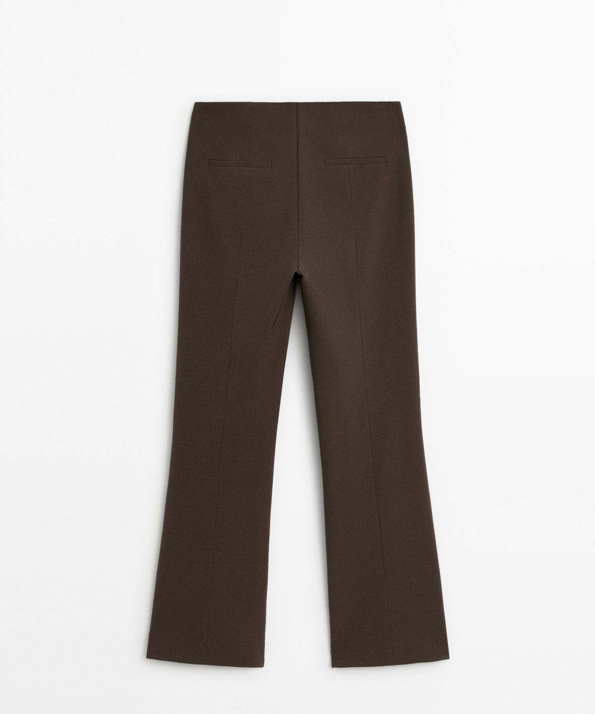 마시모두띠(MASSIMO DUTTI) 울 킥 플레어 팬츠