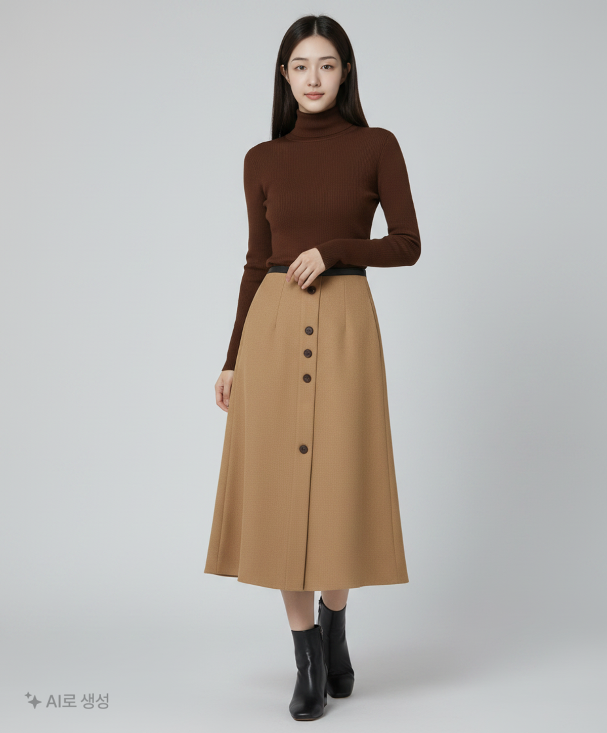 렉토(RECTO) 롱스커트 XS