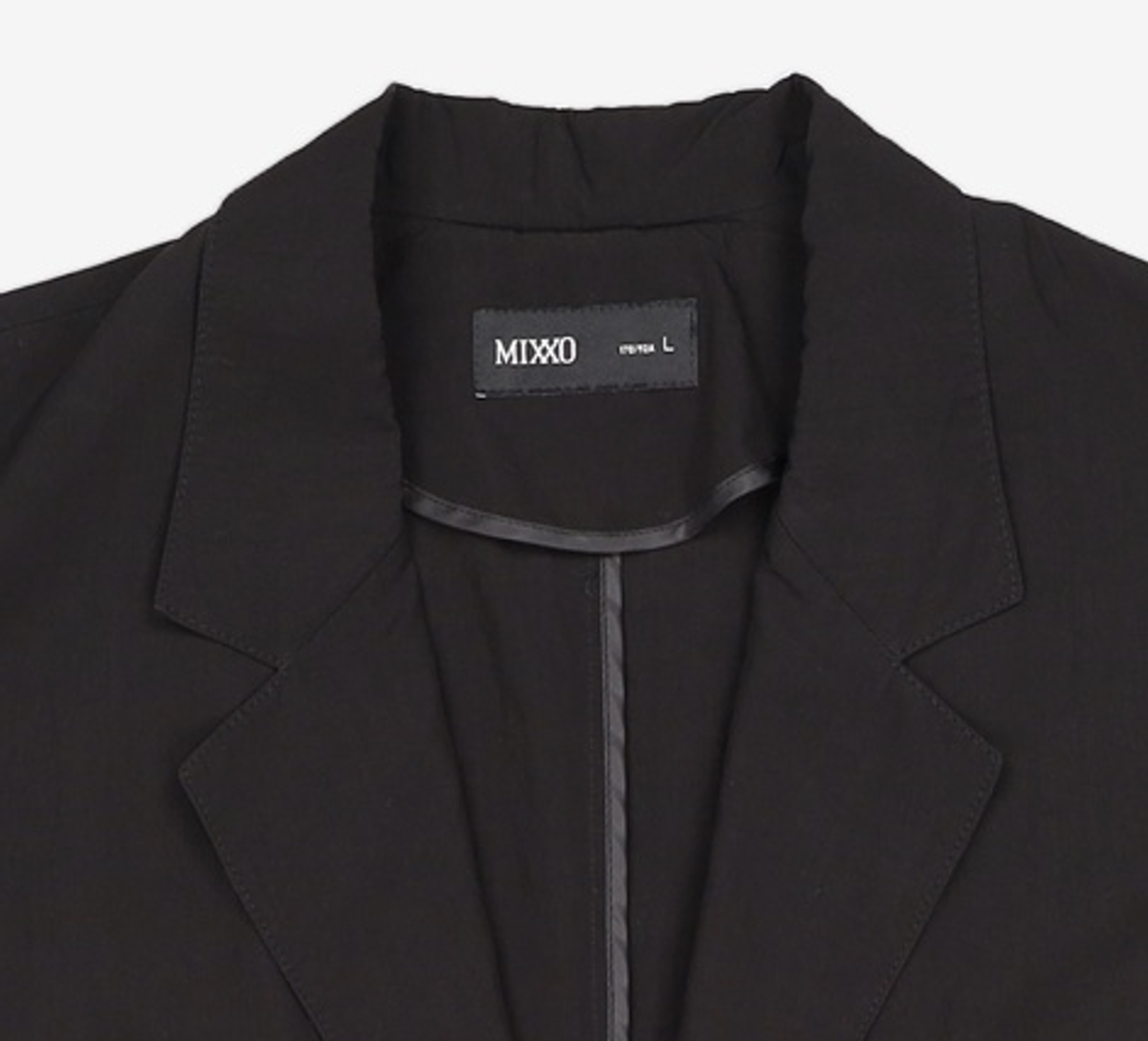 미쏘(MIXXO) 오버핏 화섬 자켓_MIWJKE509B L