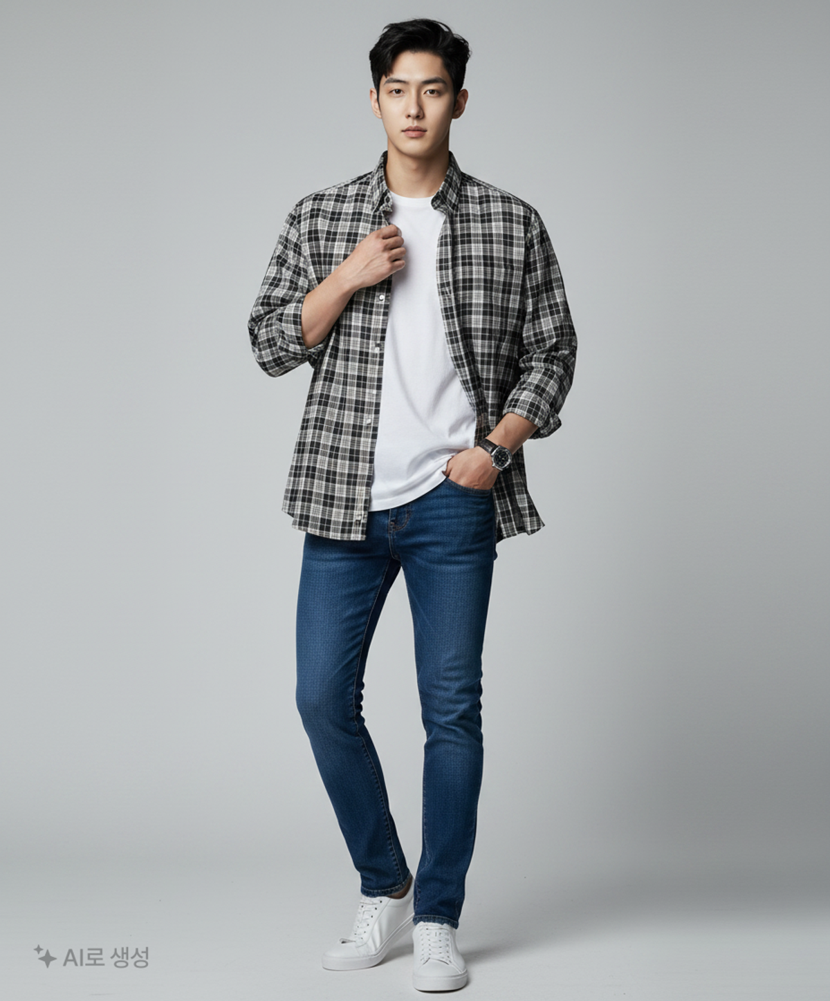 스탠다드에러(STANDARDERROR) 캐주얼 셔츠 L