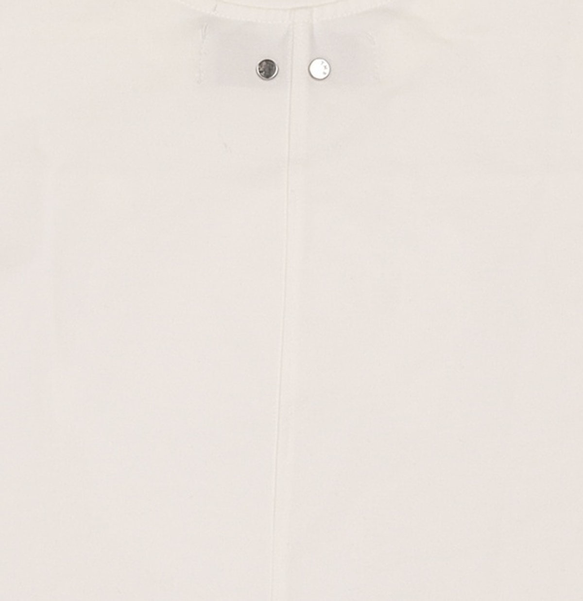 트리밍버드(TREEMINGBIRD) Metal Cut Point Crop T-shirts [ White ] OS