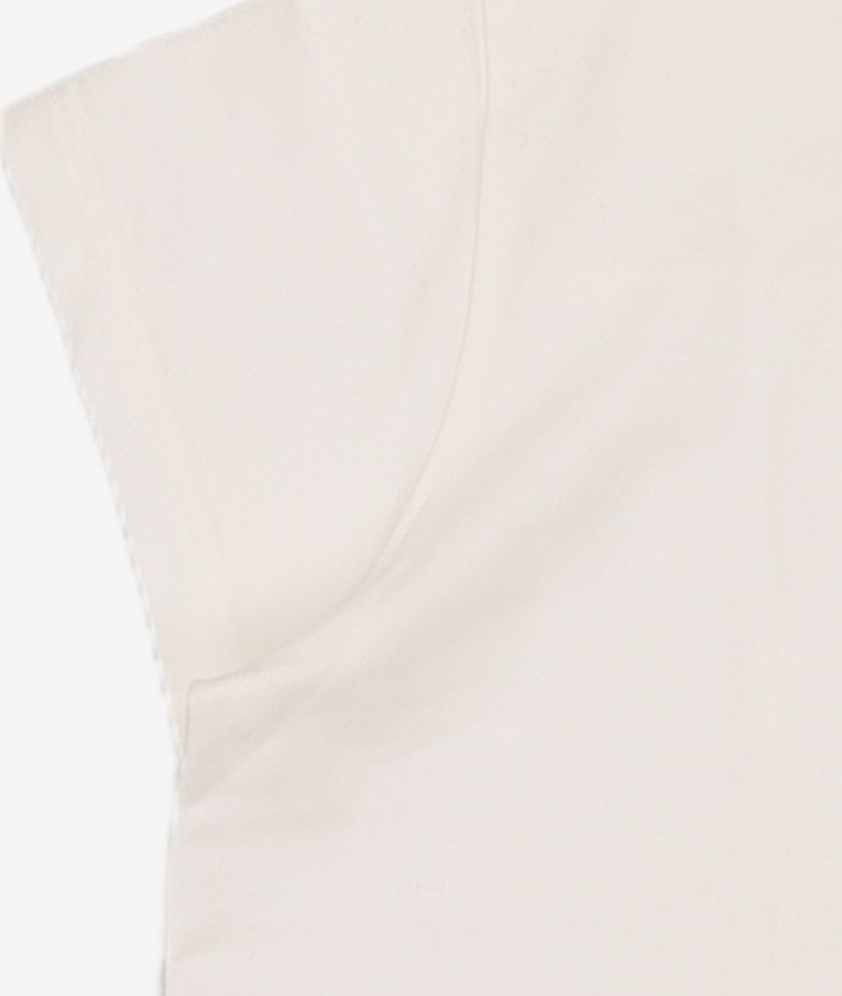 트리밍버드(TREEMINGBIRD) Metal Cut Point Crop T-shirts [ White ] OS