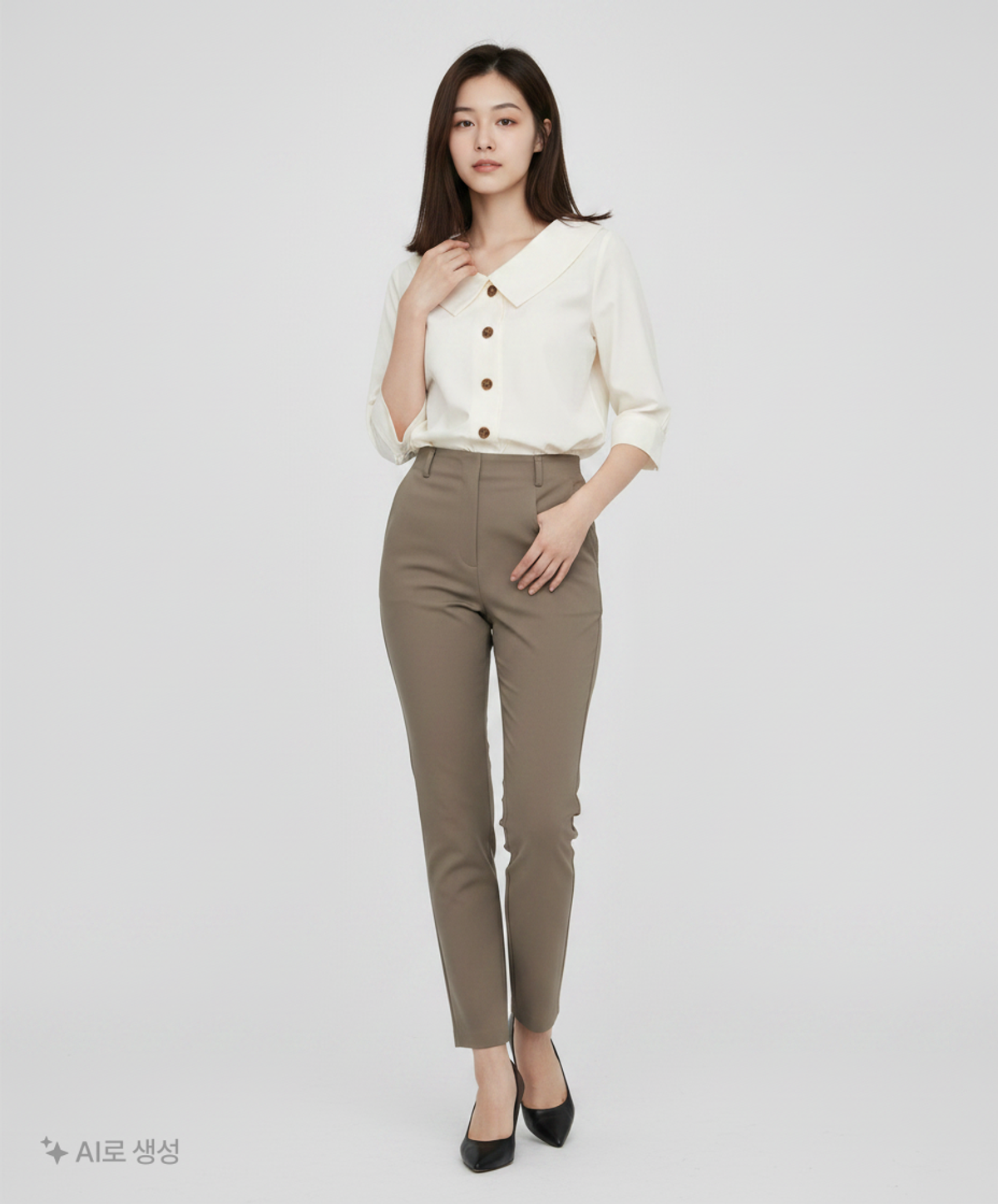 라인(LINE) 캐주얼 셔츠 55