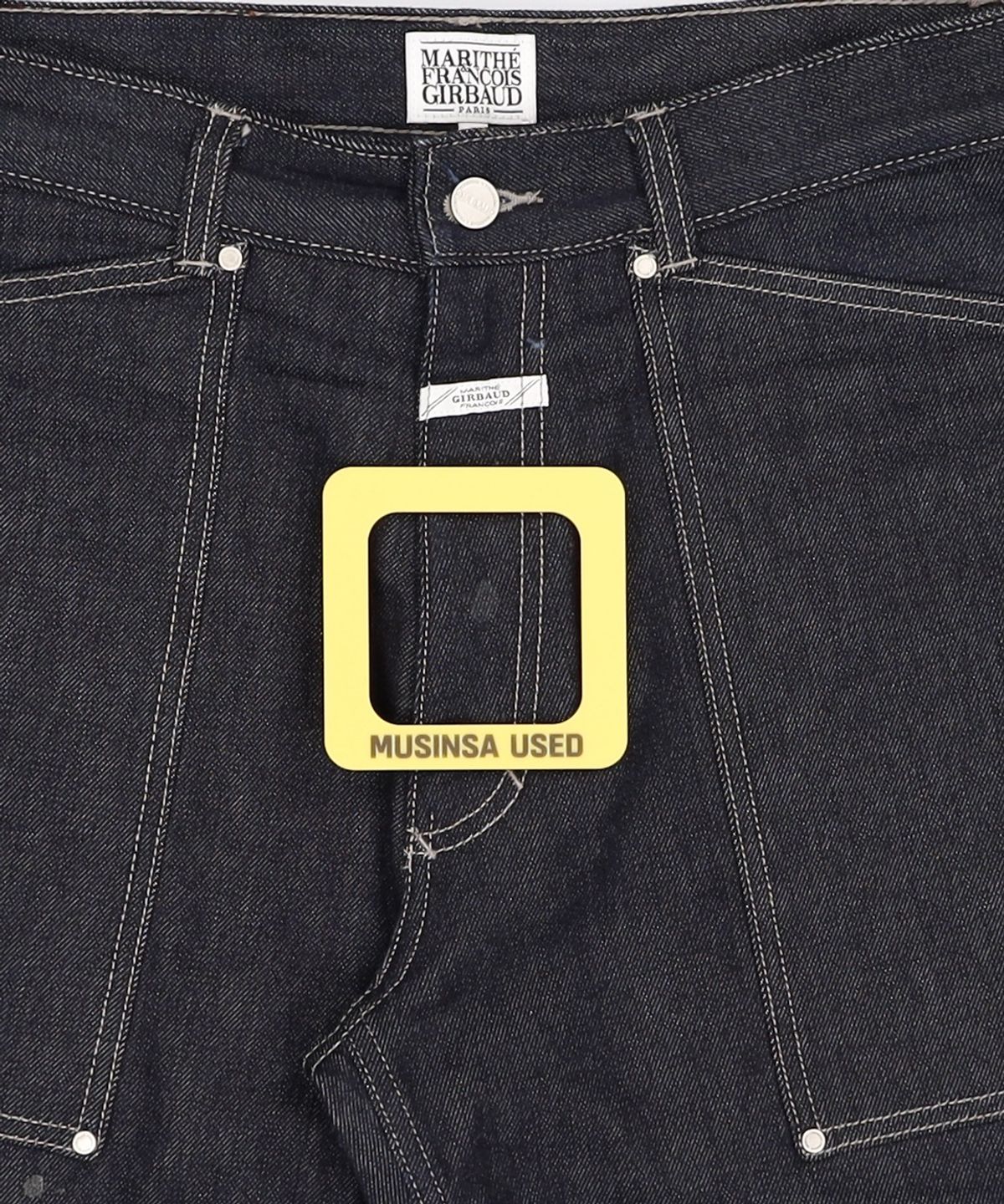 마리떼 프랑소와 저버(MARITHÉ + FRANҪOIS GIRBAUD) M OUT POCKET DENIM SHORTS blue S