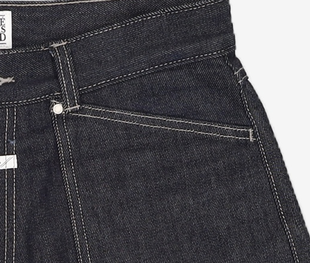 마리떼 프랑소와 저버(MARITHÉ + FRANҪOIS GIRBAUD) M OUT POCKET DENIM SHORTS blue S