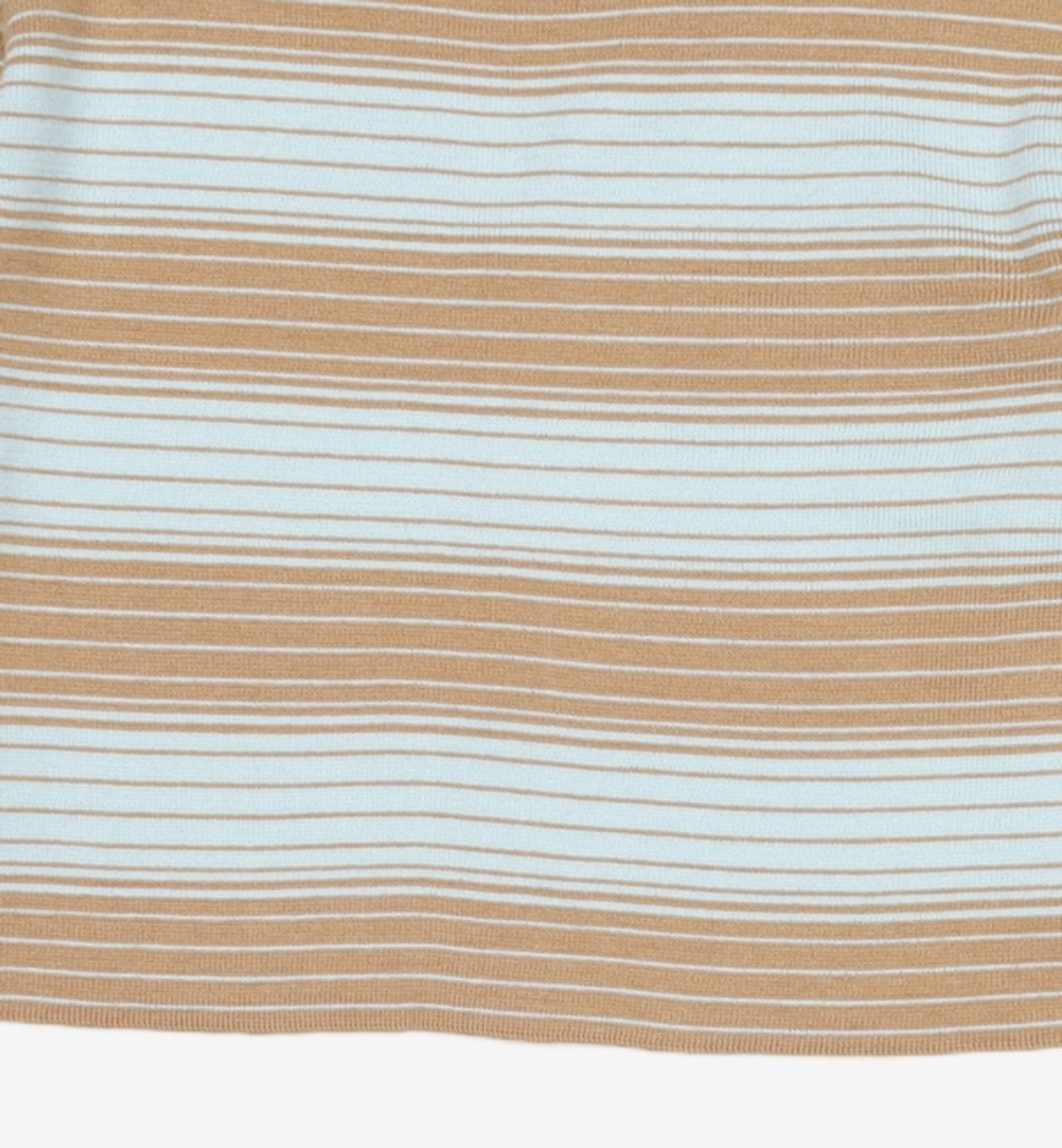 큐리티(CURETTY) C STRIPE COLLAR KNIT CARDIGAN_SKY BLUE S
