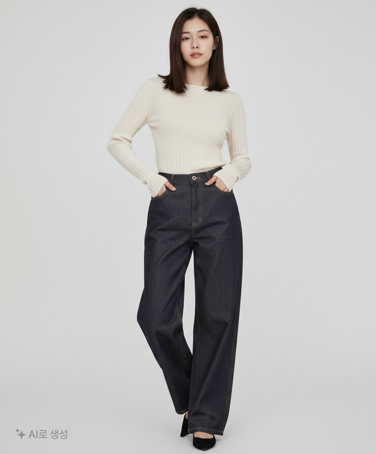 드파운드(DEPOUND) 청/데님 팬츠 M