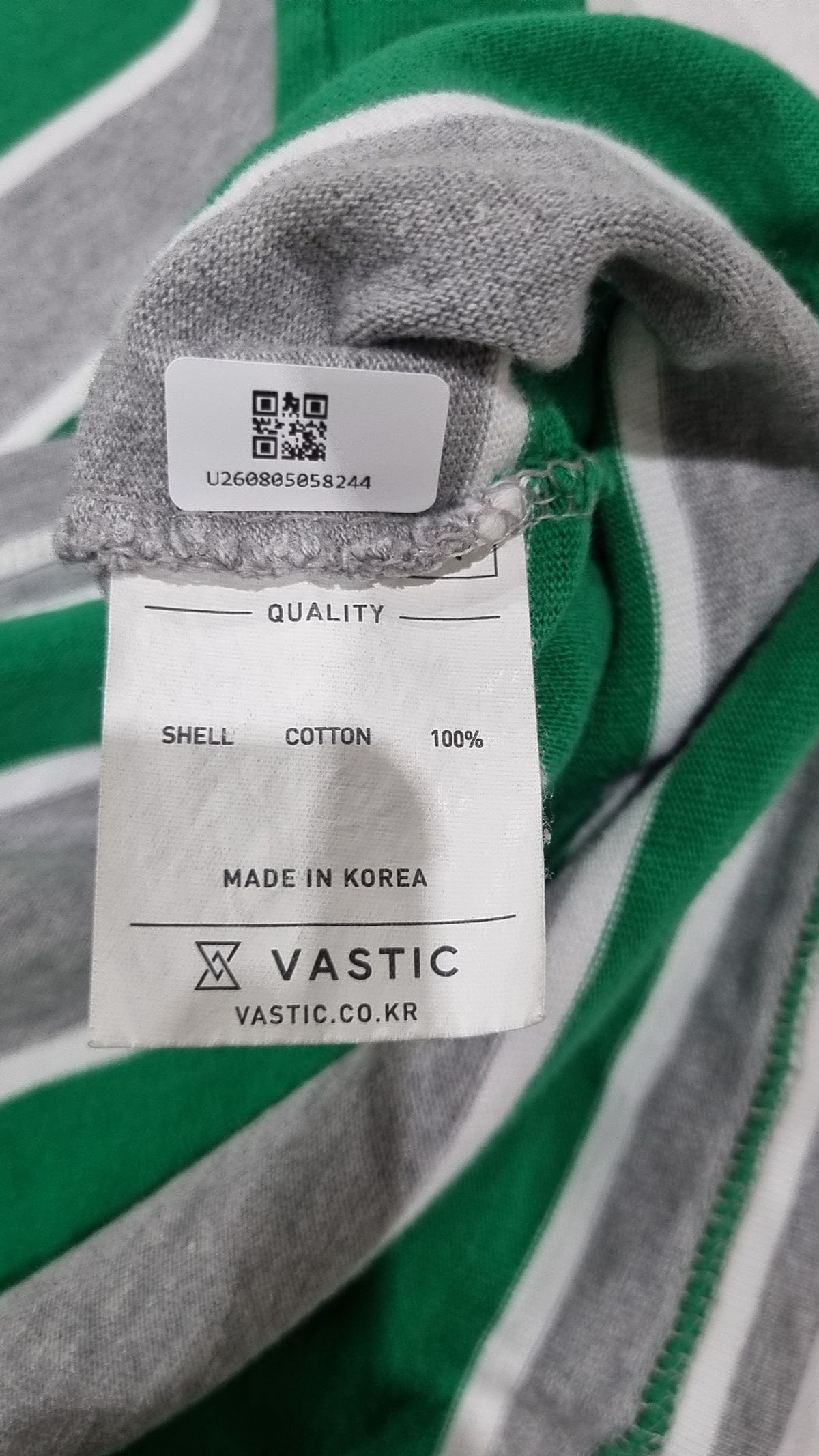 바스틱(VASTIC) 긴소매 티셔츠 L