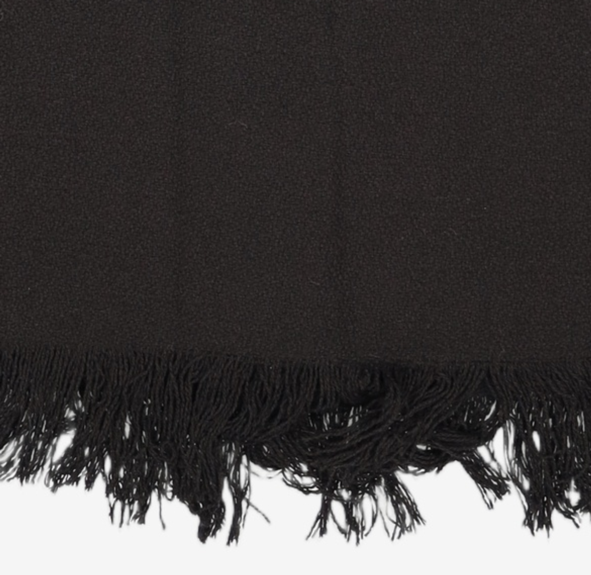 다이애그널(DIAGONAL) fringe tweed skirt L