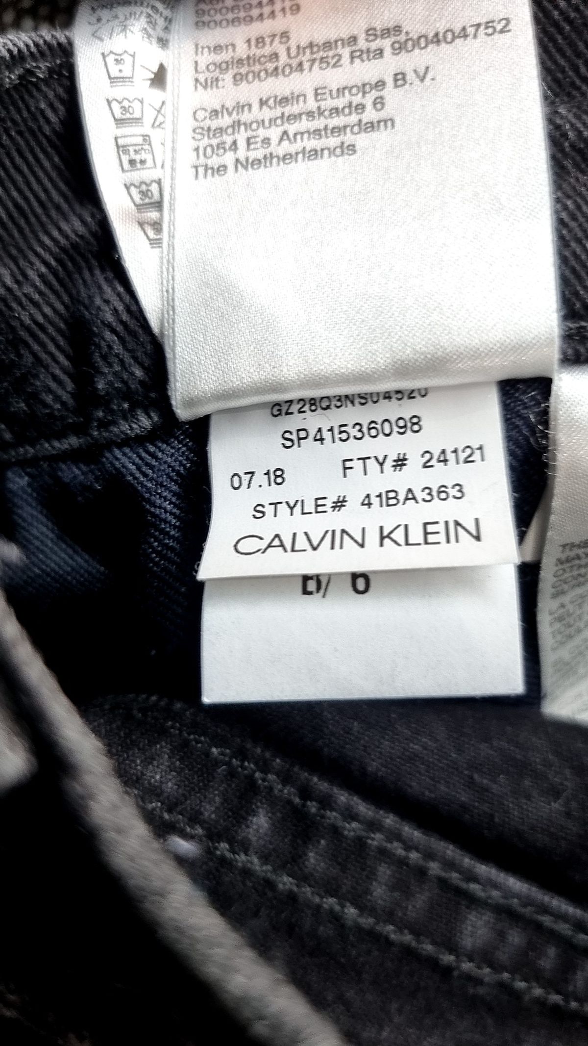 캘빈클라인 진(CALVIN KLEIN JEANS) 청/데님 팬츠 M