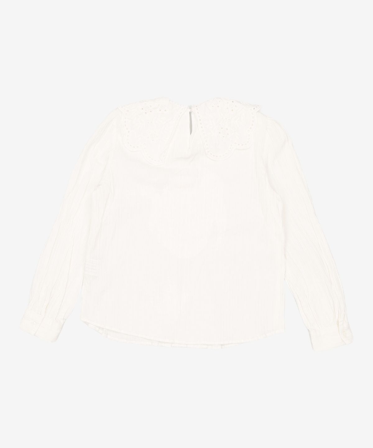 미쏘(MIXXO) 레이스카라 블라우스 MIWBLBT13G S