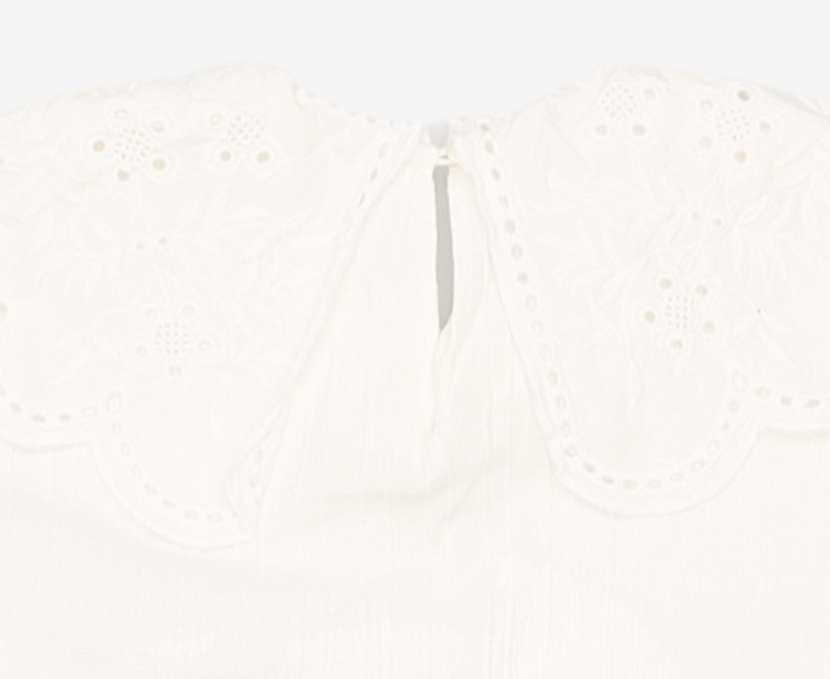 미쏘(MIXXO) 레이스카라 블라우스 MIWBLBT13G S