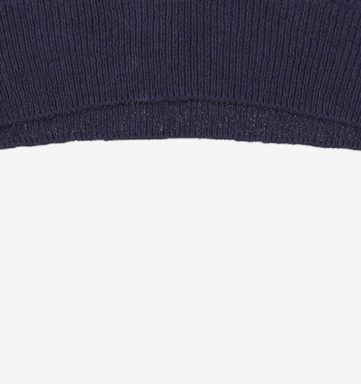 코텔로(KOTELO) Cotton Blended Color Point Crochet Pullover  Navy FREE