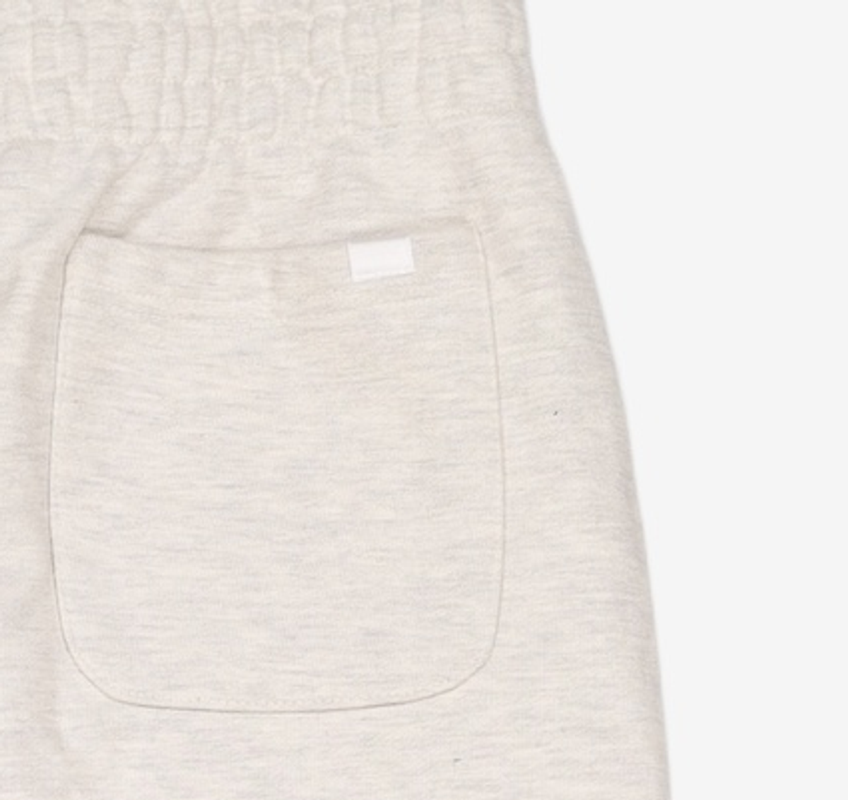 노매뉴얼(NOMANUAL) 3T ARCH LOGO SWEATPANTS - OATMEAL MELANGE L
