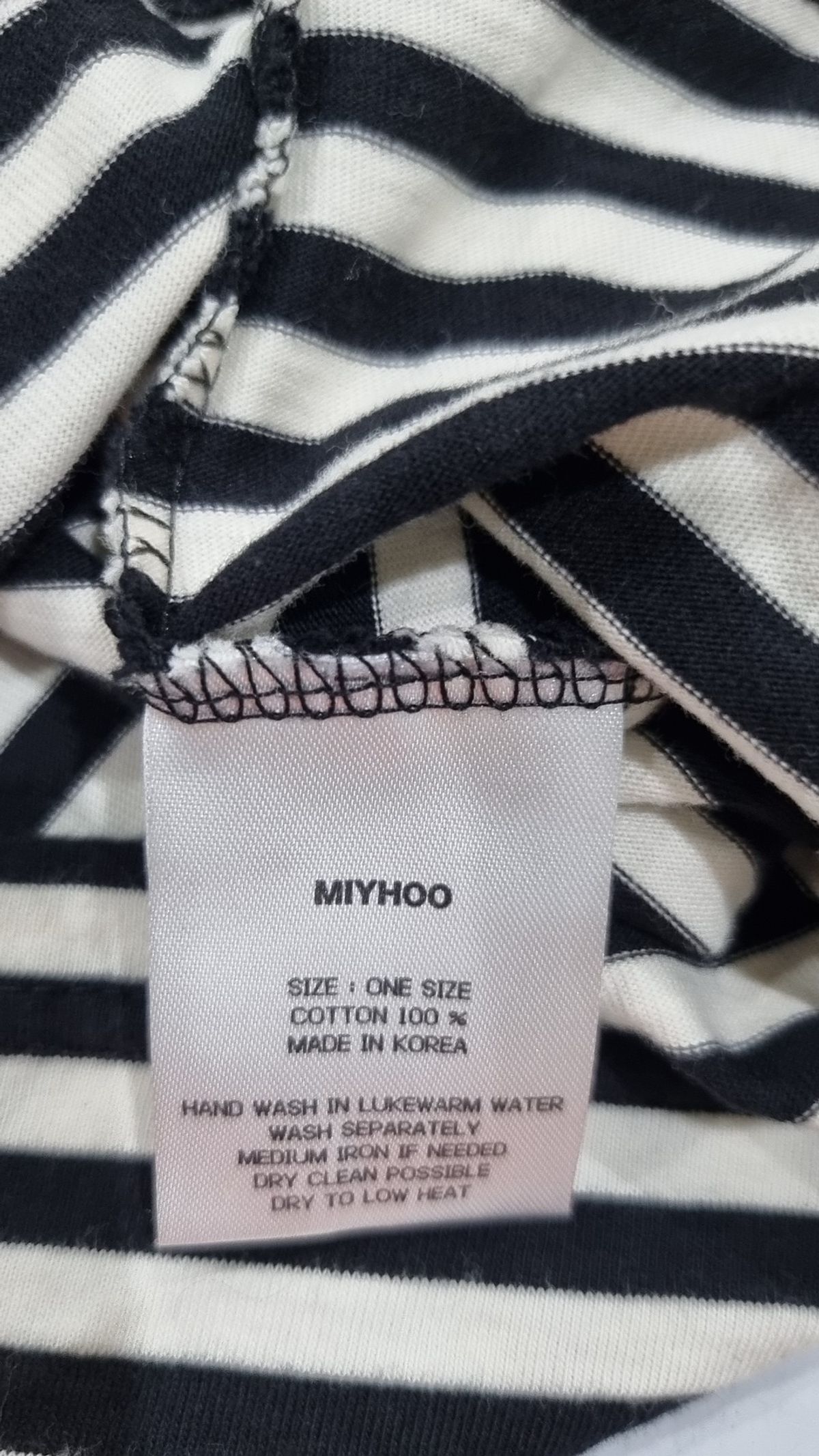 미와이후(MIYHOO) 반소매 티셔츠 ONE SIZE