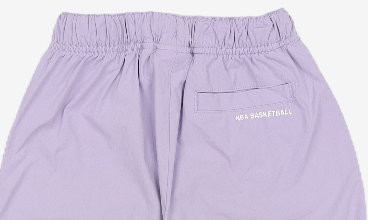 엔비에이 키즈(NBA KIDS) 스포츠 고신축 컬러블록 5부 숏츠(K232PT010P) 퍼플 120