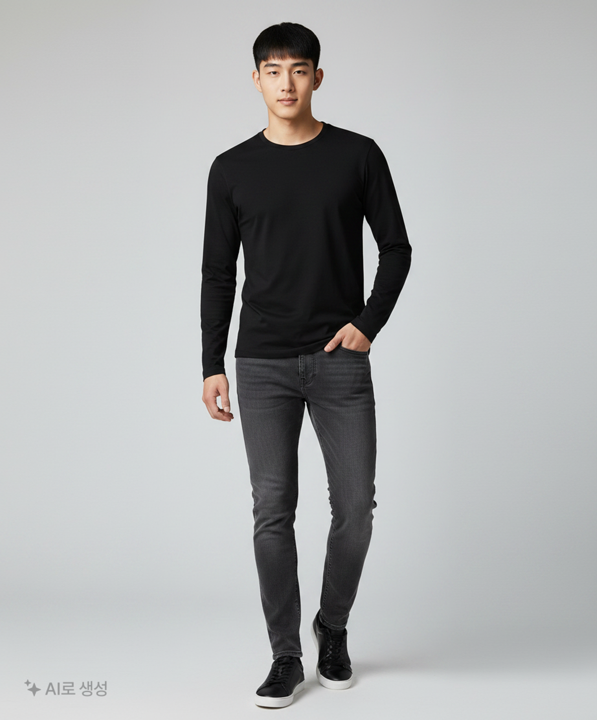 지오다노(GIORDANO) 긴소매 티셔츠 XL