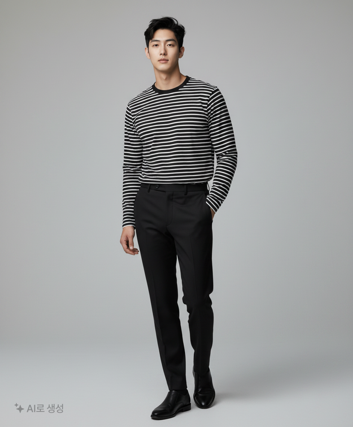 스파오(SPAO) 긴소매 티셔츠 105