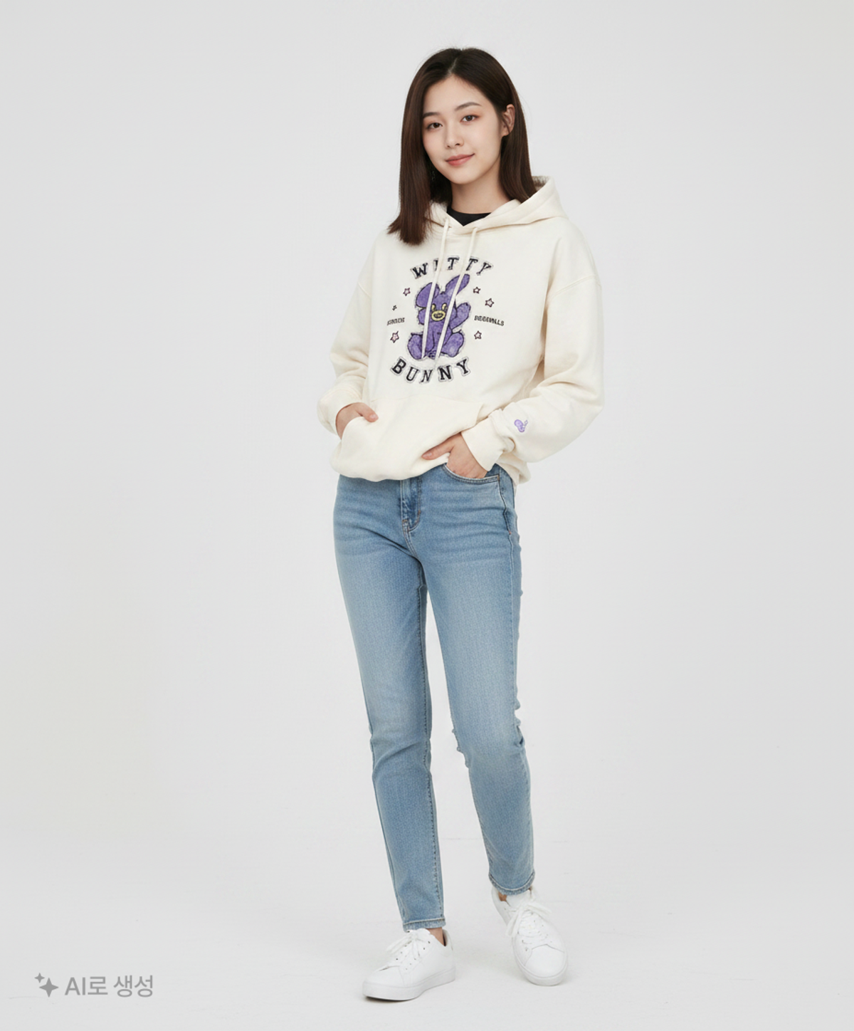 키르시(KIRSH) 위티버니 후드 KA [아이보리] XL
