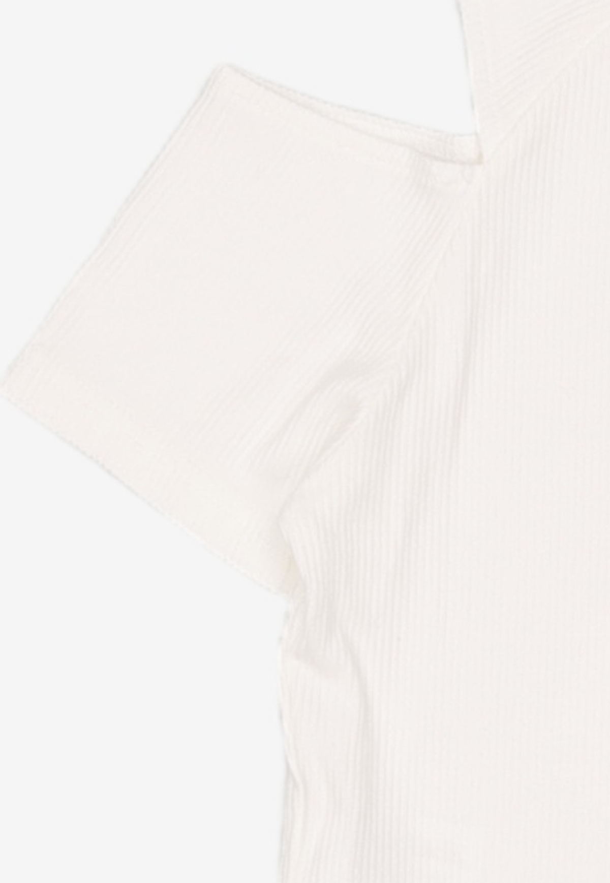 미쏘(MIXXO) 컷아웃 크롭 반팔티_MIWHWD737A S