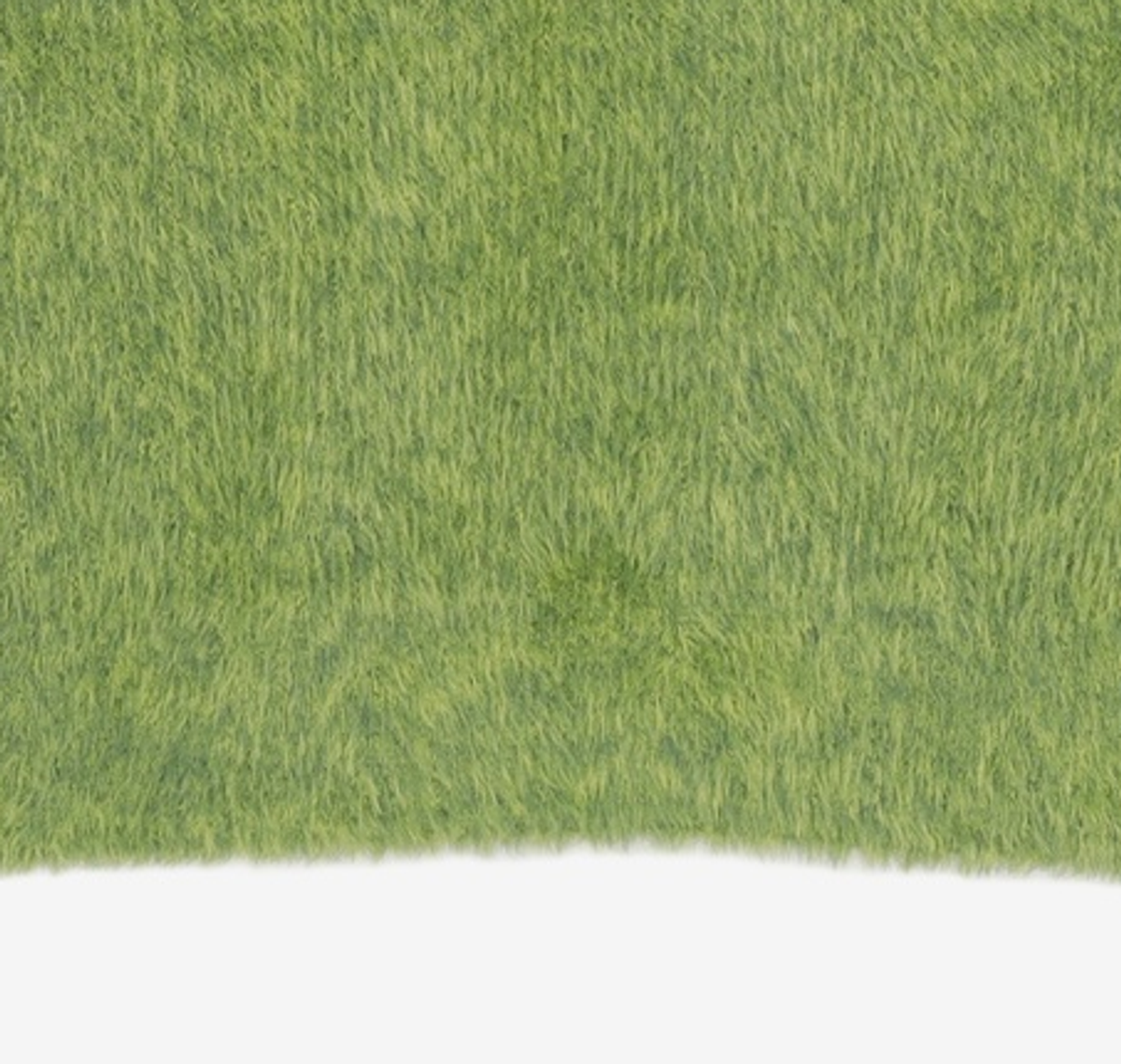노매뉴얼(NOMANUAL) CROPPED HAIRY KNIT - GRASS GREEN 100