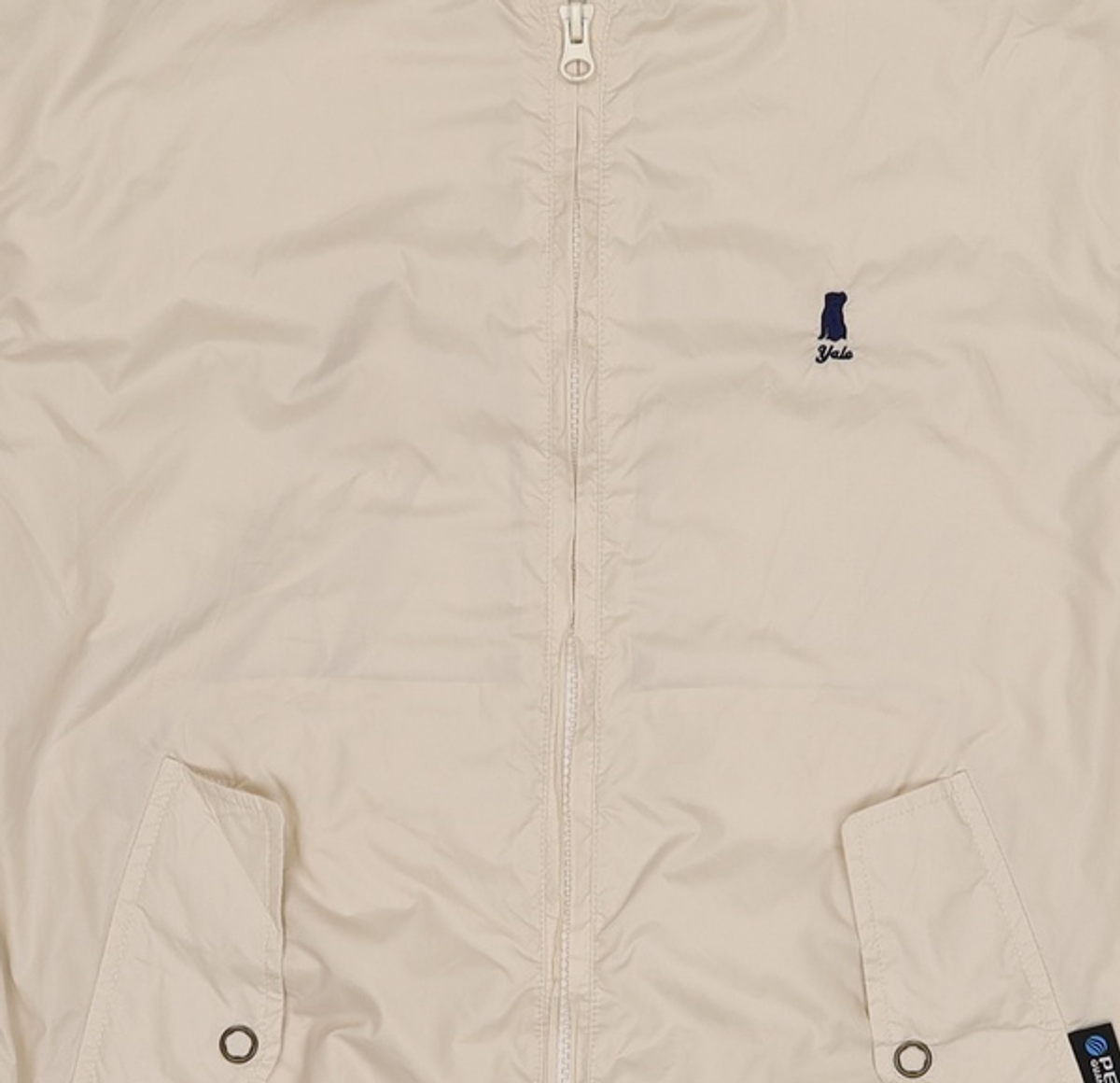 예일(YALE) [PERTEX] LIGHT WEIGHT HARRINGTON JACKET IVORY 1
