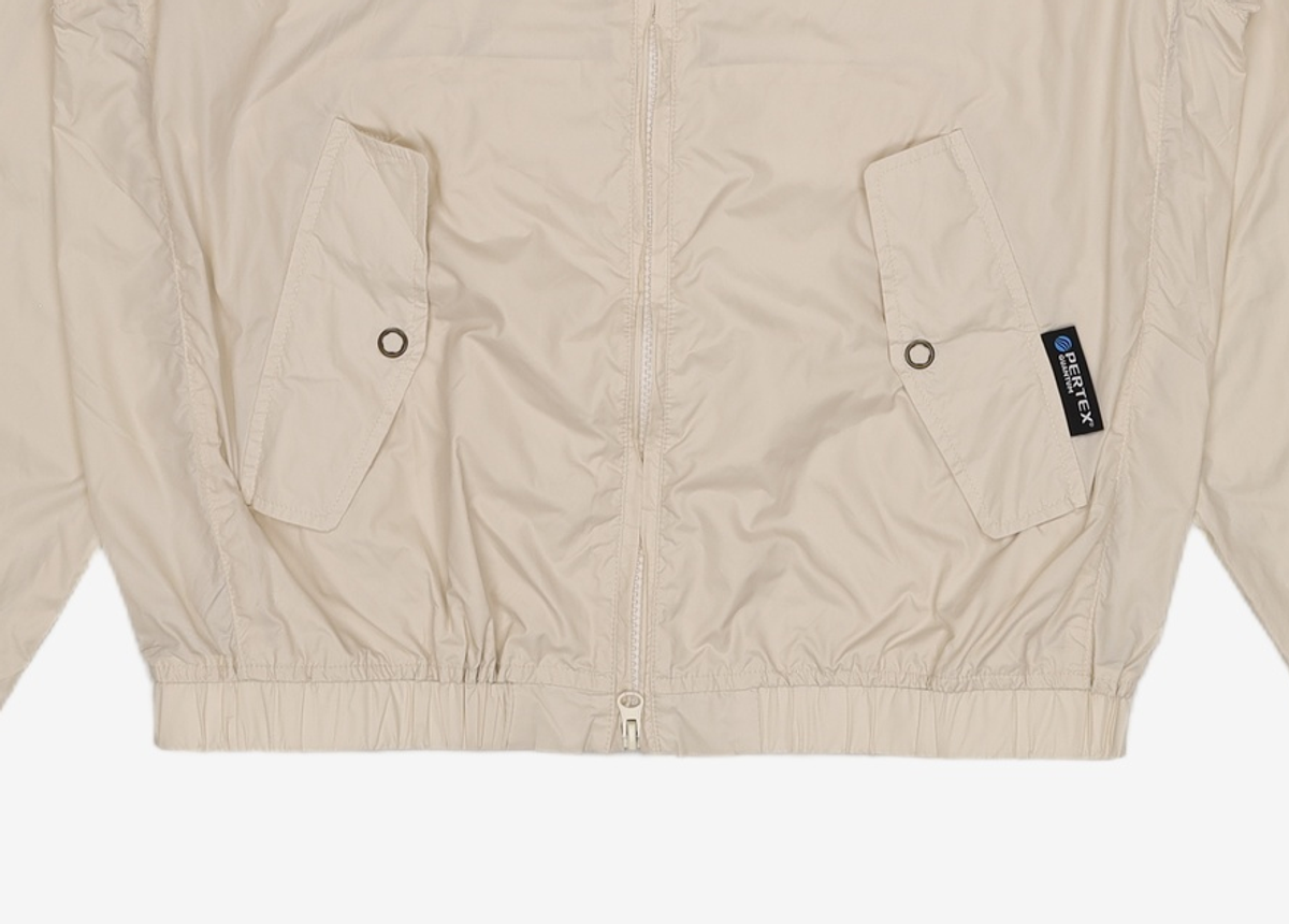 예일(YALE) [PERTEX] LIGHT WEIGHT HARRINGTON JACKET IVORY 1