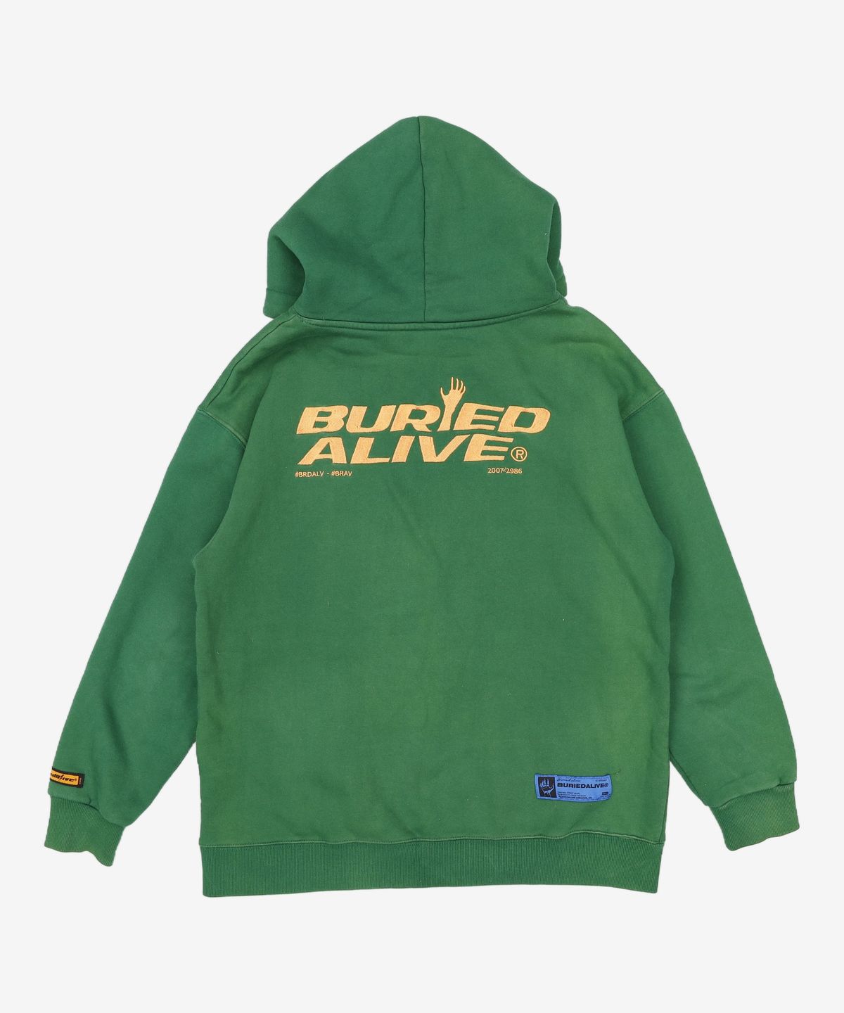 베리드얼라이브(BURIED ALIVE) 후드 티셔츠 M