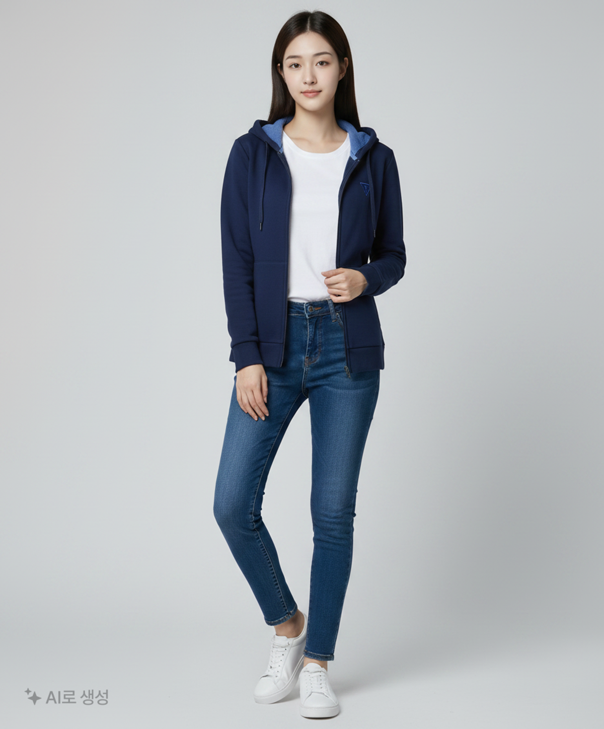 게스진(GUESS JEANS) 후드 집업 M