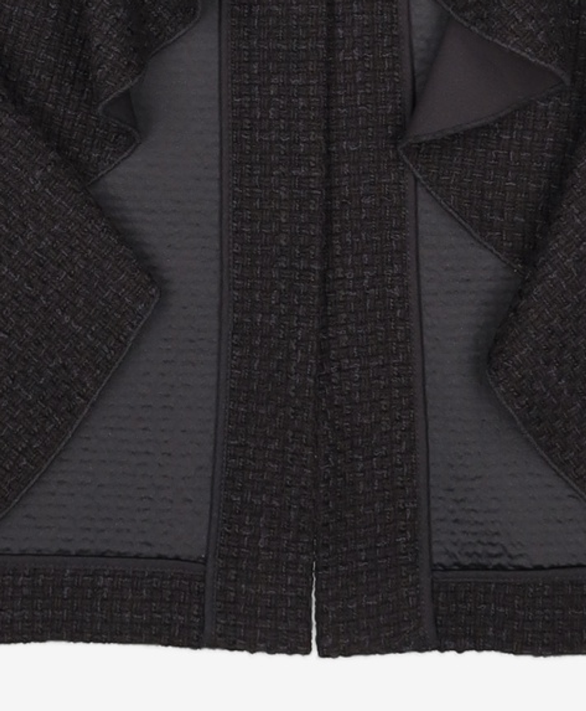 럭키슈에뜨(LUCKY CHOUETTE) [Atelier] Waist Band Point Long Skirt_LFKAW23820BKD 36